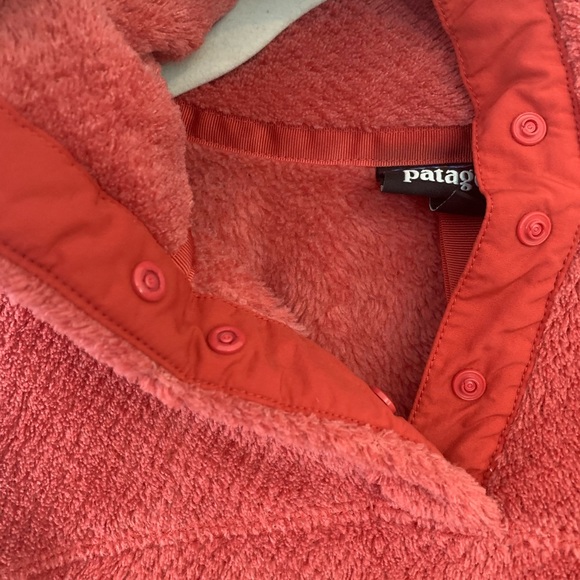 patagonia orange fleece